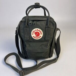 Fjällräven Kanken Sling Dark Olive Green Crossbody Bag Water Resistant Gorpcore